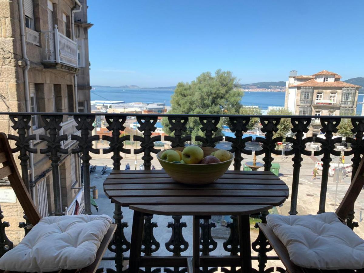 Refugio De Paz Y Encanto En El Corazon De Vigo Con Vistas Al Mar Ngoại thất bức ảnh
